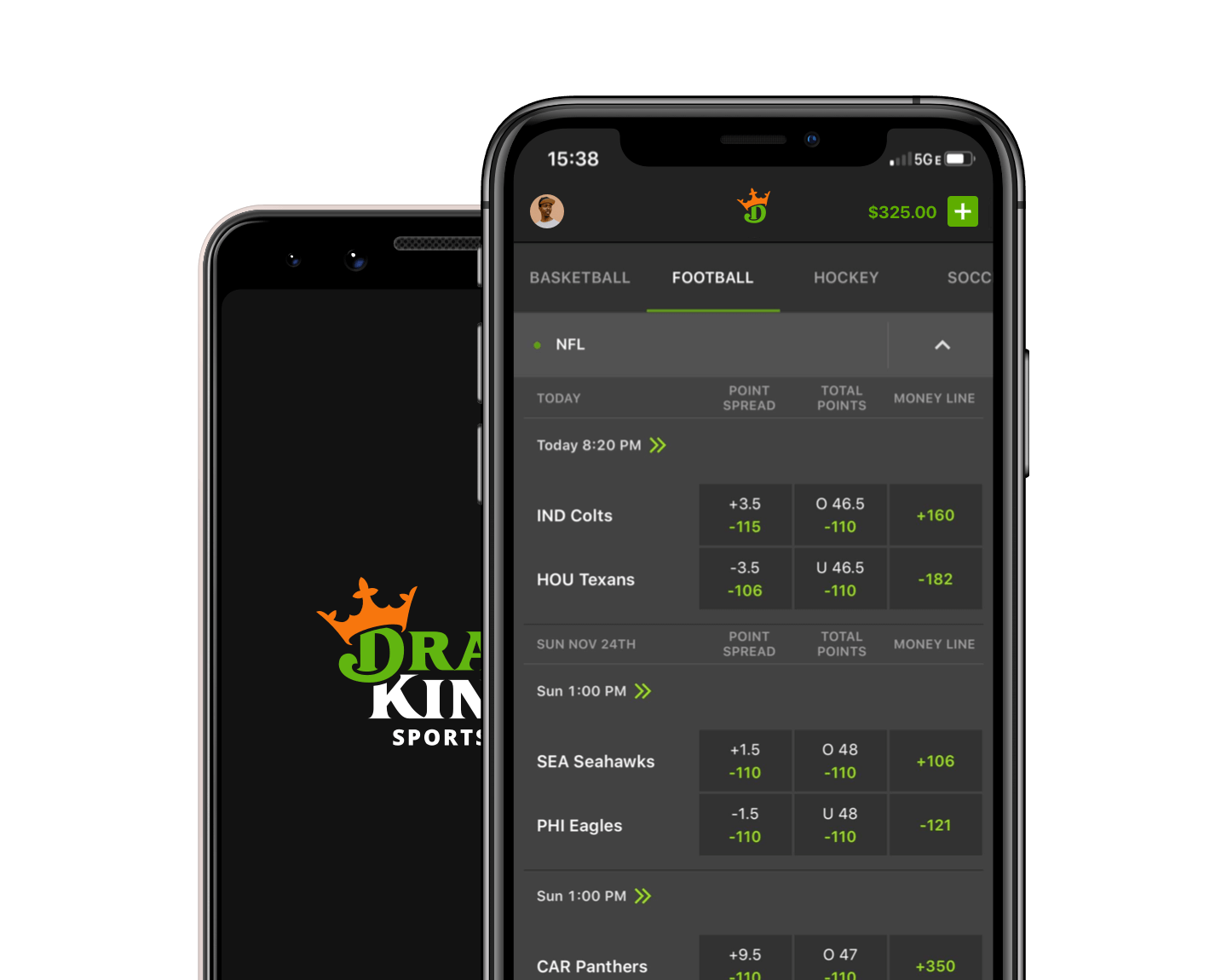 draft kings casino live dealer